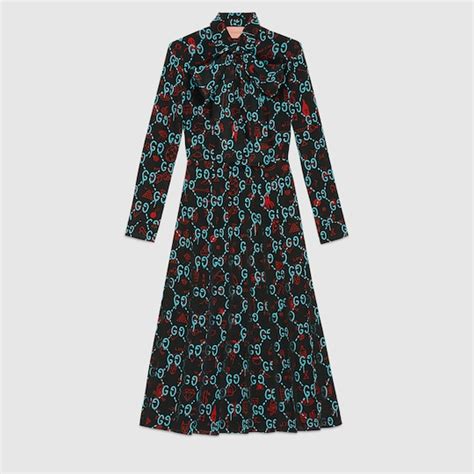 gucci moth dress|gucci dresses for women.